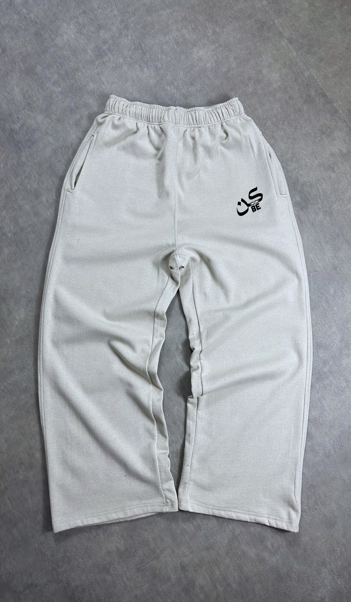 Baggy Joggers "Be" – Oversized Streetwear Cotton Pants