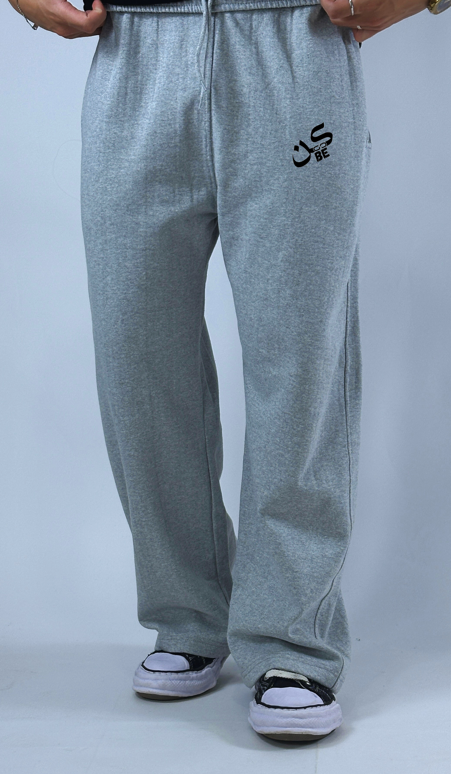 Baggy Joggers "Be" – Oversized Streetwear Cotton Pants