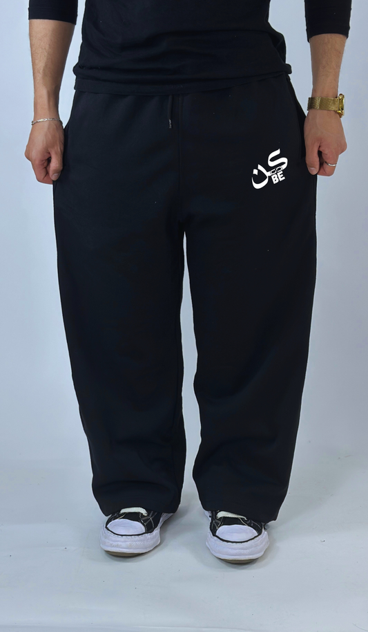 Baggy Joggers "Be" – Oversized Streetwear Cotton Pants
